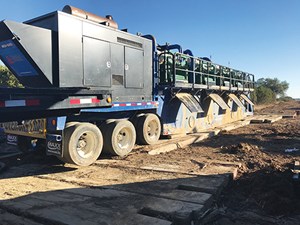 American Auger mud system