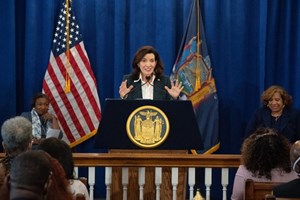 New York Governor Kathy Hochul announced a $168 million state investment into Mount Vernon's sewer and water systems.