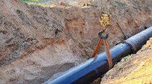 underground gas pipeline