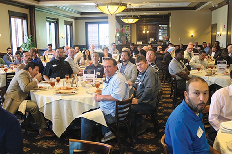 About 100 people attended the UCTA’s Gulf Coast Chapter luncheon on June 7. 